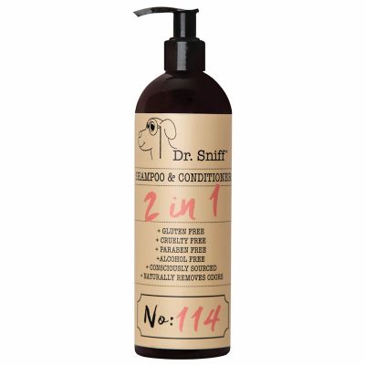 Dr. Sniff Fresh Pup 2-in-1 Dog Shampoo and Conditioner, 16 oz.