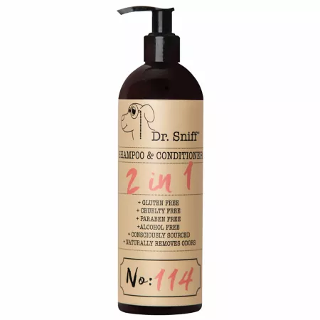 Dr Sniff Fresh Pup 2-in-1 Dog Shampoo and Conditioner 16 oz. Dog Shampoos & Conditioners