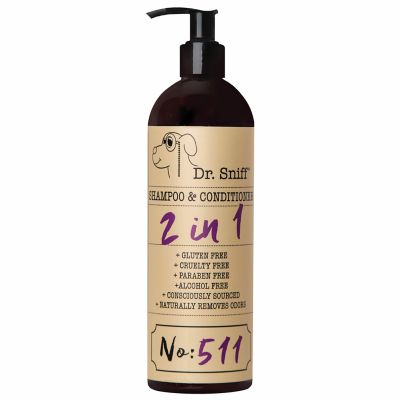 Dr. Sniff Calm Pup 2-in-1 Dog Shampoo and Conditioner, 16 oz. Dr Sniff 2 in 1 Shampoo & Conditioner # 511