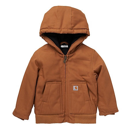 Carhartt Infant Full-Zip Insulated Hooded Canvas Jacket at Tractor
