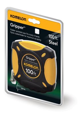 Komelon Gripper Closed Case Steel Tape Measure 100 Ft X 3 8 In 9901 At Tractor Supply Co