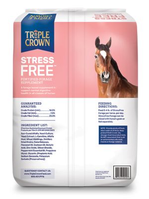 Image showing  StressFree Fortified Horse Forage, 40 lb. Bag