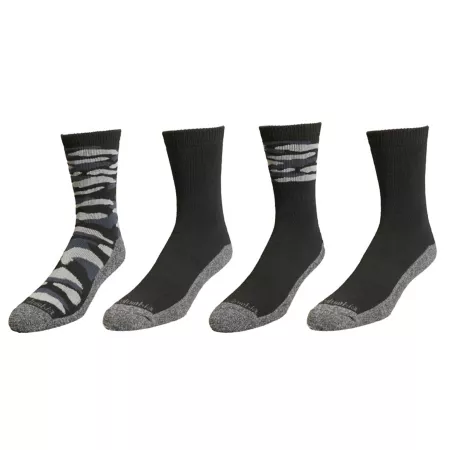 Columbia Sportswear Men's Moisture Control Socks Camo 4 Pairs Men's Crew Socks