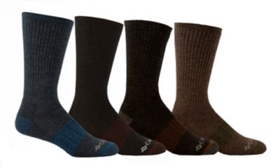 Columbia Sportswear Men's Casual Crew Socks, 4 Pair Comfortable cool weather socks