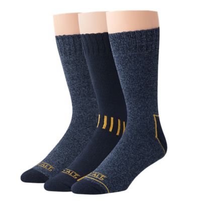 DeWALT Men's Everyday Cotton-Blend Work Socks, 3-Pack