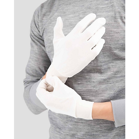Terramar Adults' Interlock Silk Glove Liners, 1 Pair
