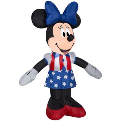 Gemmy Airblown Patriotic Minnie Mouse Inflatable