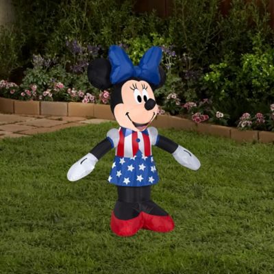 Image showing  Airblown Patriotic Minnie Mouse Inflatable