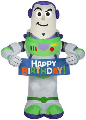 Gemmy 4 ft. Airblown Buzz Light Year Decor