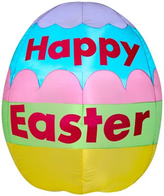 Gemmy 29.92 in. Easter Egg Outdoor Inflatable Easter Decoration
