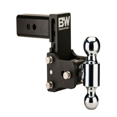 Image showing  2-1/2 in. Receiver Tow and Stow Class V Dual Ball Mount with 2 in. and 2-5/16 in. Ball, 7 in. Drop, 14,500 lb.