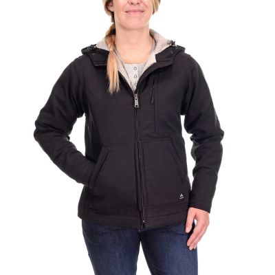 Ridgecut Women's Max-Range Flex Sanded Duck Sherpa-Lined Hooded Jacket at  Tractor Supply Co.