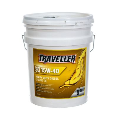 Traveller 5 gal. Heavy-Duty Diesel Engine Oil, SAE 15W-40