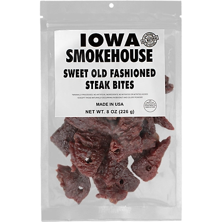 Iowa Smokehouse Sweet Old Fashioned Steak Bites, 8 oz.