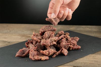 Image showing  Cracked Black Pepper Steak Bites, 8 oz.