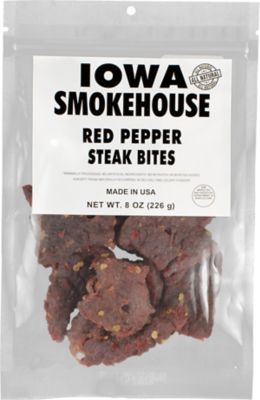 Iowa Smokehouse Red Pepper Steak Bites, 8 oz.