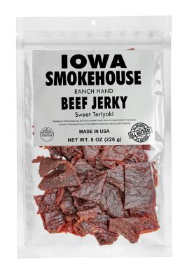 Iowa Smokehouse Sweet Teriyaki Beef Jerky, 8 oz -  102988