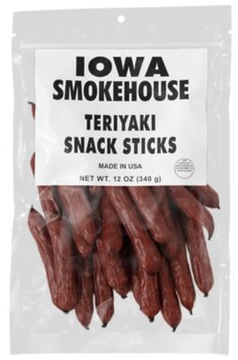 Iowa Smokehouse Teriyaki Snack Sticks, 12 oz.