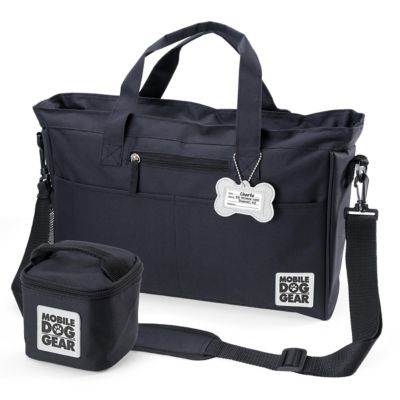 Mobile Dog Gear Day Away Pet Tote Bag, 16 in. x 11 in. x 5 in., Black