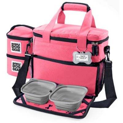 Mobile Dog Gear Week Away Pet Tote Bag, Medium, 12 in. x 6 in. x 11 in., Pink