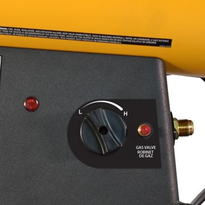 Image showing  Propane Battery-Powered Forced Air Heater, 1,500 sq. ft., 60,000 BTU