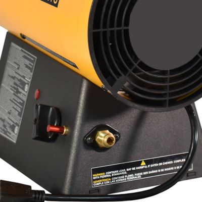 Image showing  Propane Battery-Powered Forced Air Heater, 1,500 sq. ft., 60,000 BTU