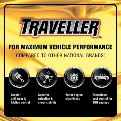 Image showing  2 gal. SAE 30 Heavy-Duty Diesel Engine Oil