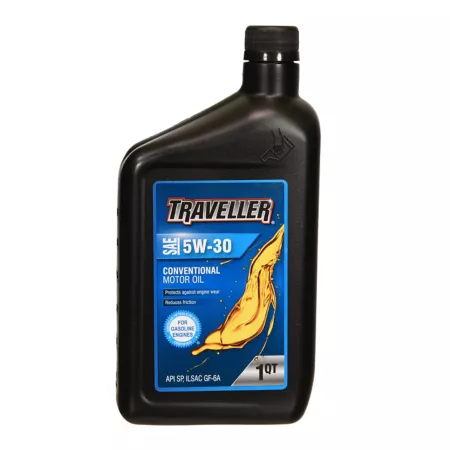 Traveler 1 pint SAE 5W-30 conventional engine oil Motor Oils