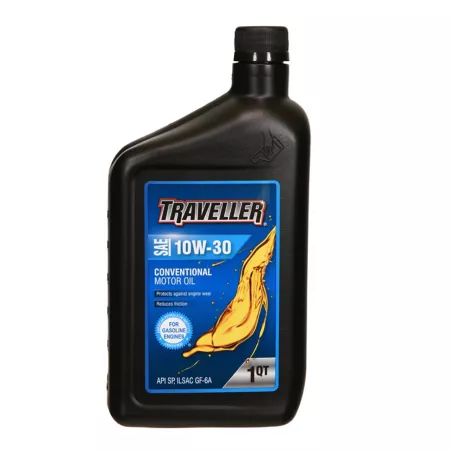 Traveler 1 pint SAE 10W-30 conventional engine oil Motor Oils