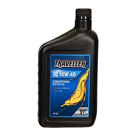 Traveller 1 qt. Conventional Motor Oil, SAE 10W-40