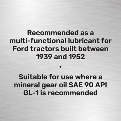 Image showing  2 gal. Ford Tractor Transmission Fluid Mineral Gear Oil