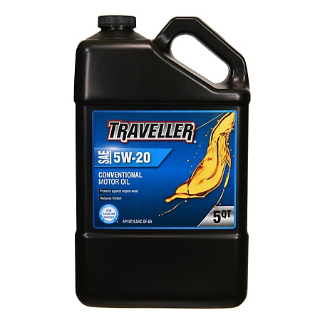 Traveller 5 qt. Conventional SAE 5W-20 Motor Oil