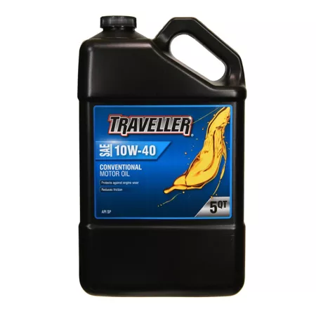 5 quart traveler SAE 10W-40 conventional engine oil Motor Oils