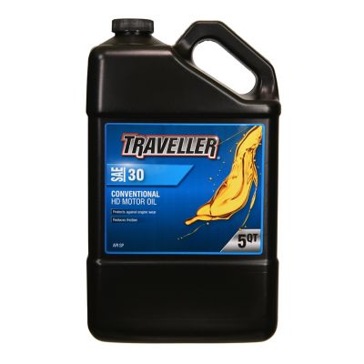 Traveller 5 qt. Conventional HD SAE 30 Motor Oil