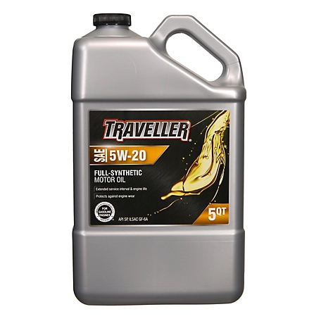 Traveller 5 qt. Full Synthetic SAE 5W-20 Motor Oil