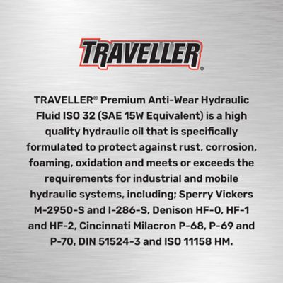 Image showing  2 gal. Premium Anti-Wear Hydraulic Fluid, ISO 32