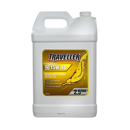 Traveller 2.5 gal. Heavy-Duty SAE 15W-40 Diesel Engine Oil