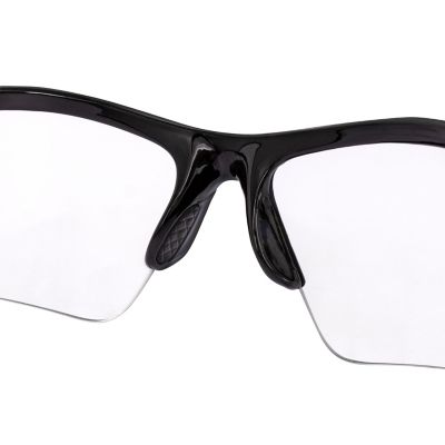 Image showing 5 th DEWALT Radius Safety Glasses, Black Frame, Clear Lens