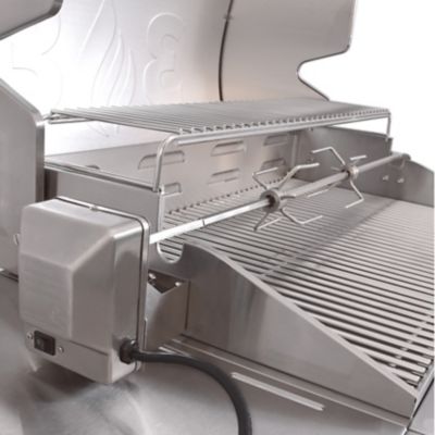 Image showing  Stainless Steel Rotisserie Grilling Kit