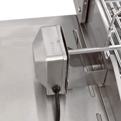 Image showing  Stainless Steel Rotisserie Grilling Kit