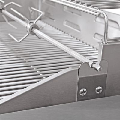 Image showing  Stainless Steel Rotisserie Grilling Kit