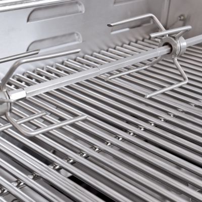 Image showing  Stainless Steel Rotisserie Grilling Kit