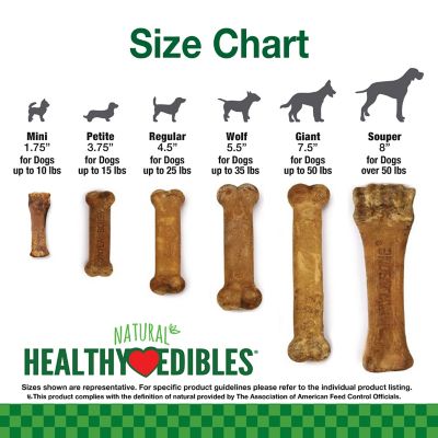 Image showing 5 th Nylabone Healthy Edibles Puppy Natural Long Lasting Dog Chew Treats Lamb & Apple Small/Regular (3 Count)