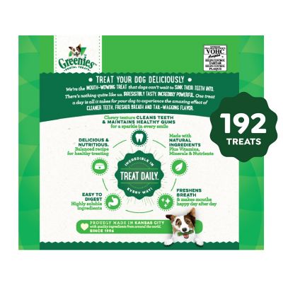 Image showing  Original TEENIE Natural Dental Care Dog Treats, 54 oz., 192 ct.