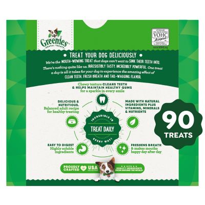 Image showing  Original Petite Natural Dental Care Dog Treats, 54 oz., 90 ct.