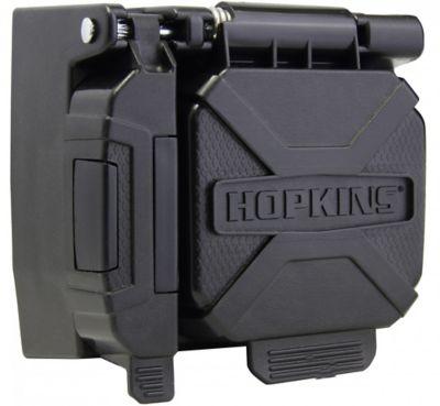 Image showing 7 th Hopkins Towing Solutions Endurance Multi-Tow 7-Blade and 4-Flat Vehicle Side Connector