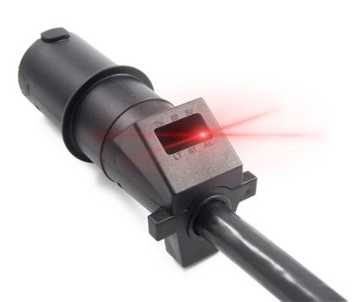 Image showing  7-Blade LED Test Trailer Side Connector