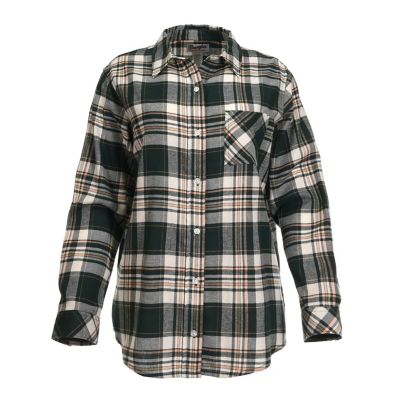 Wrangler Women's Boyfriend Fit Flannel Top