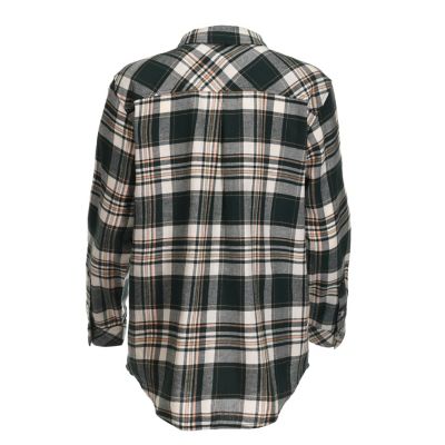 Image showing  Women's Boyfriend Fit Flannel Shirt