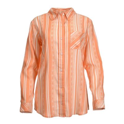 Image showing  Women's Boyfriend Fit Flannel Shirt